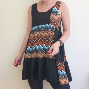 Urban Outfitters Baby Doll Patchwork Dress